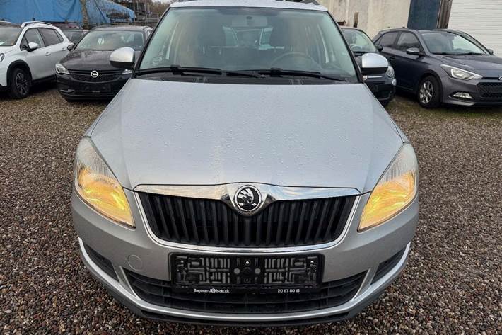 Sølv Skoda Fabia fra 2014