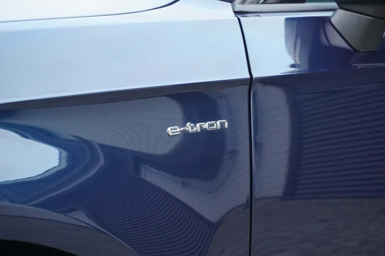 Blå Audi A3 fra 2018