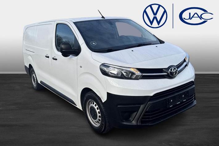 Hvid Toyota ProAce fra 2019