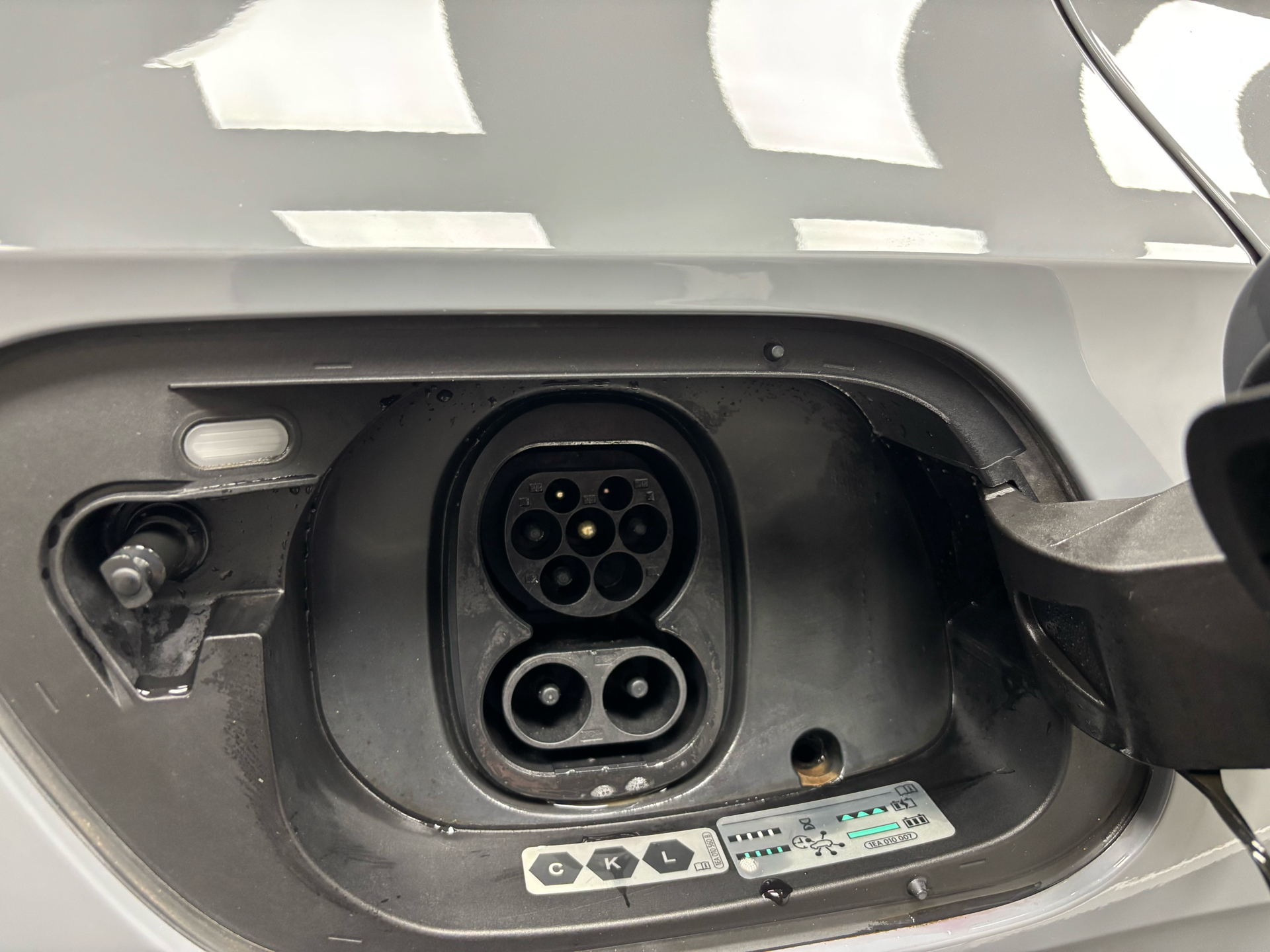 Grå VW ID.4 fra 2022