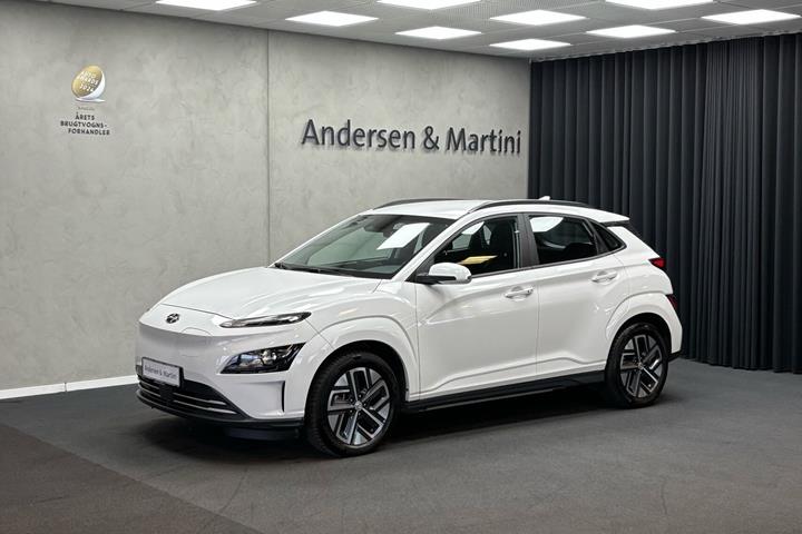 Hvid Hyundai Kona fra 2022