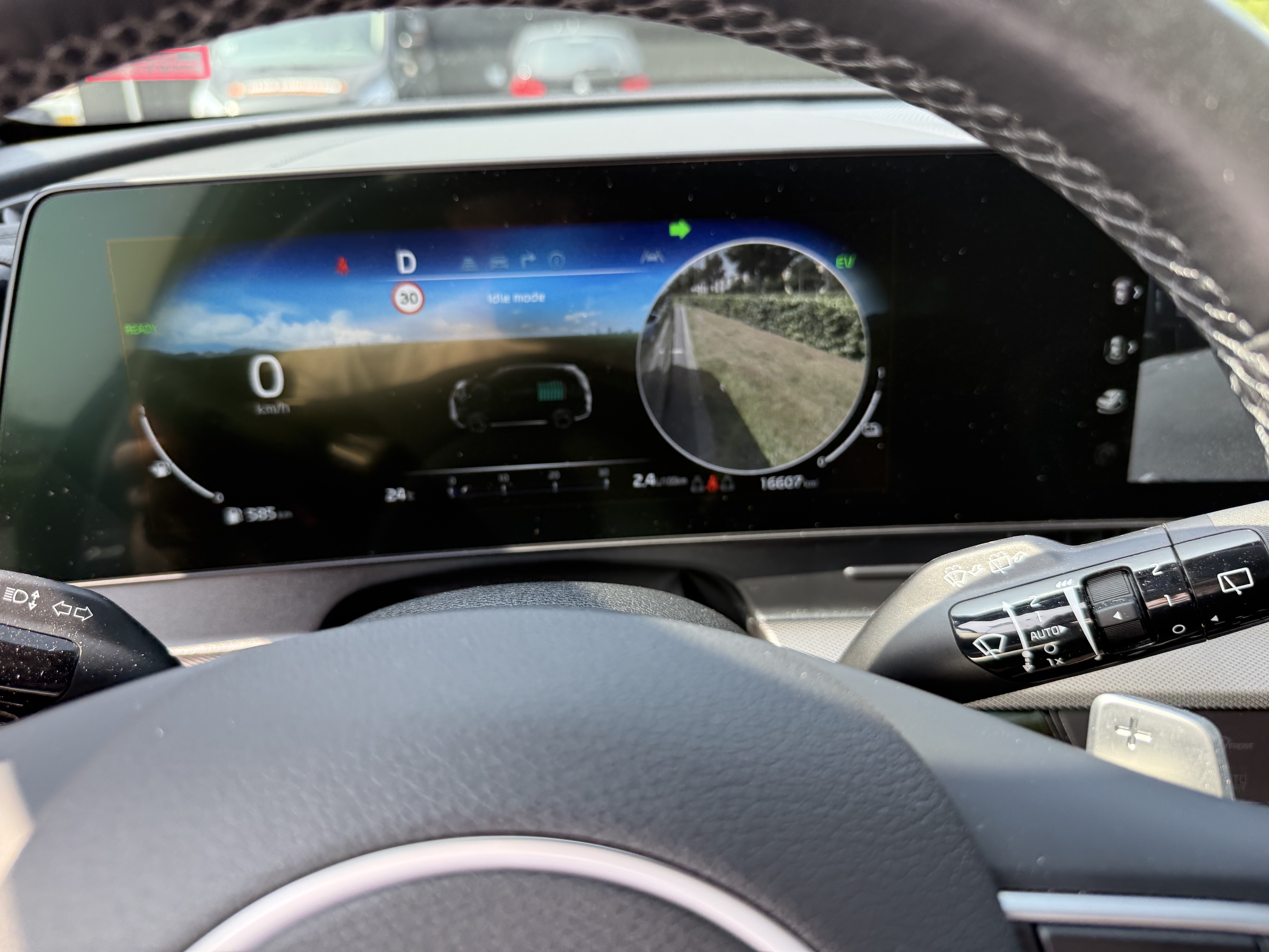 Grå Kia Sportage fra 2022