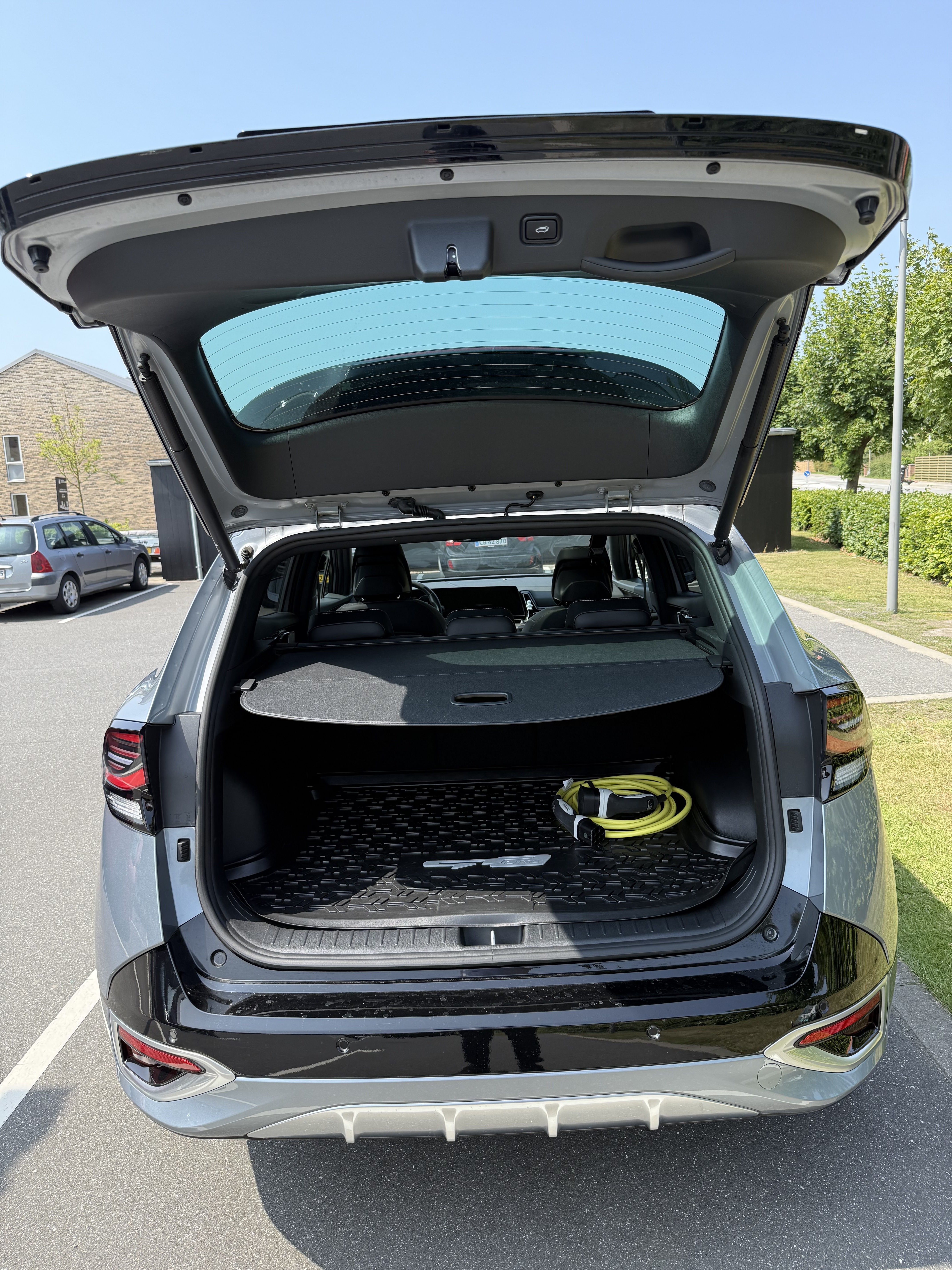 Grå Kia Sportage fra 2022