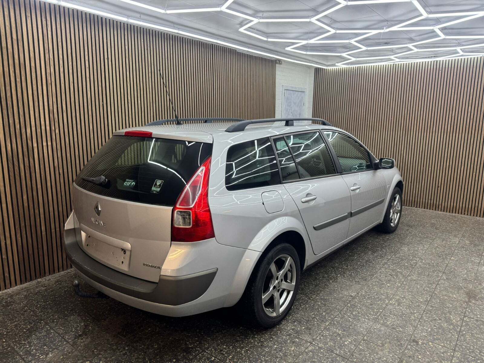 Sølv Renault Megane II fra 2007