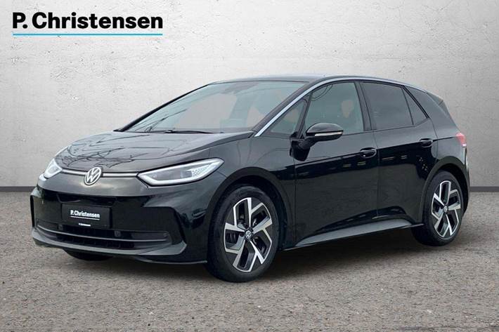 Sort VW ID.3 fra 2023 set udefra