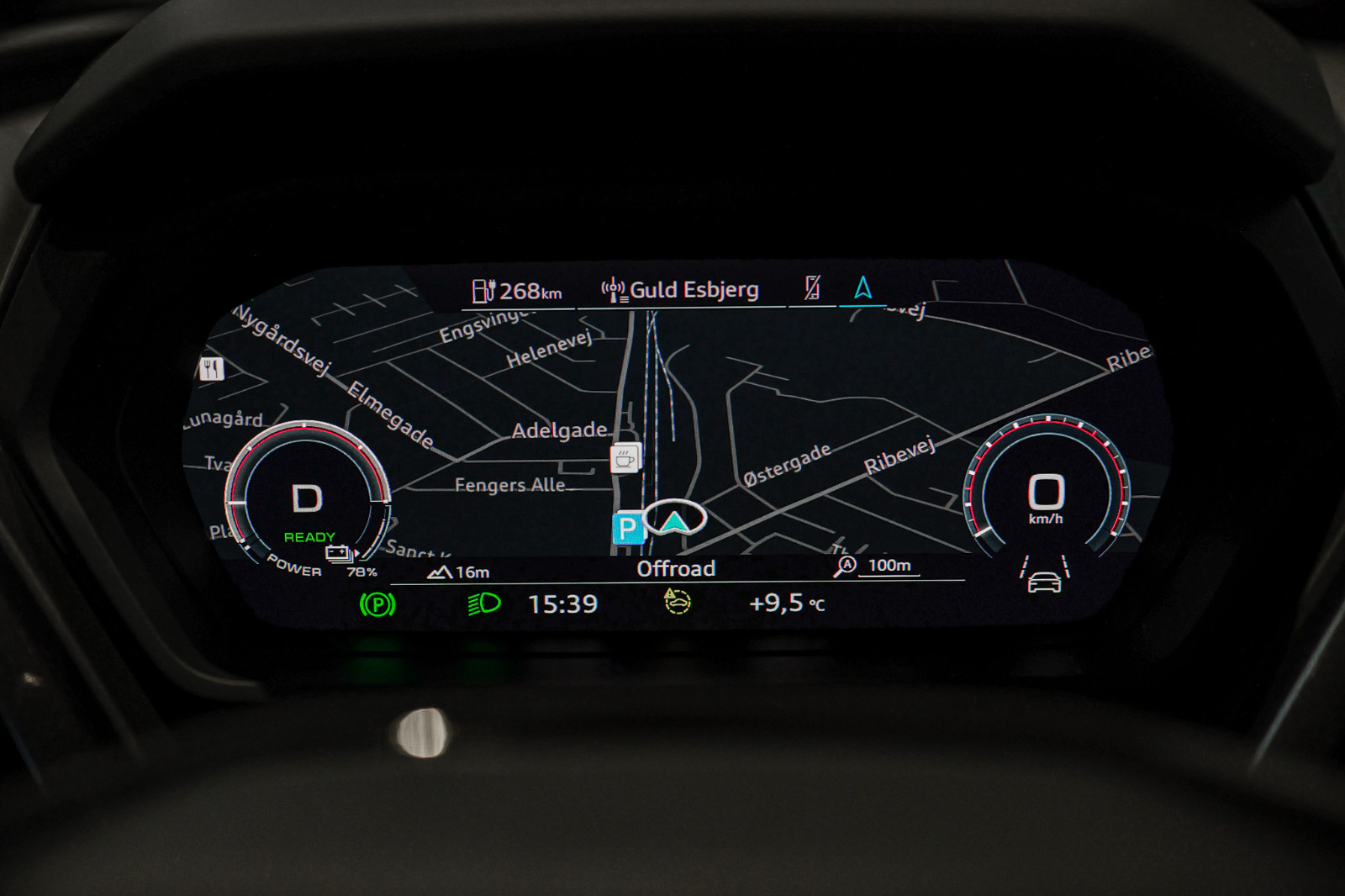 Sort Audi Q4 e-tron fra 2022