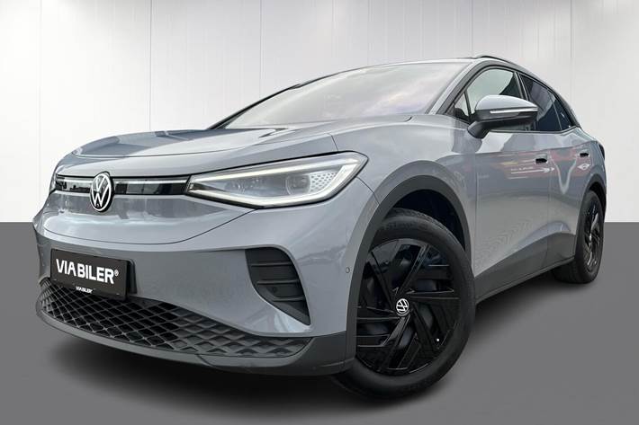 Grå VW ID.4 fra 2024 set udefra