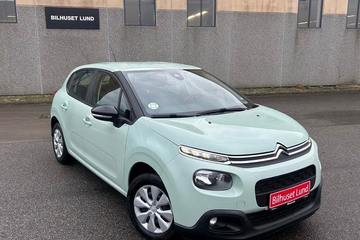 Grøn Citroën C3 fra 2019
