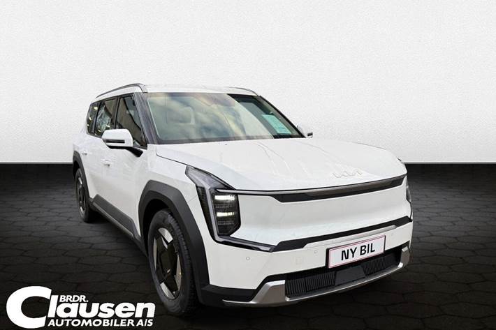 Hvid Kia EV9 fra 2026