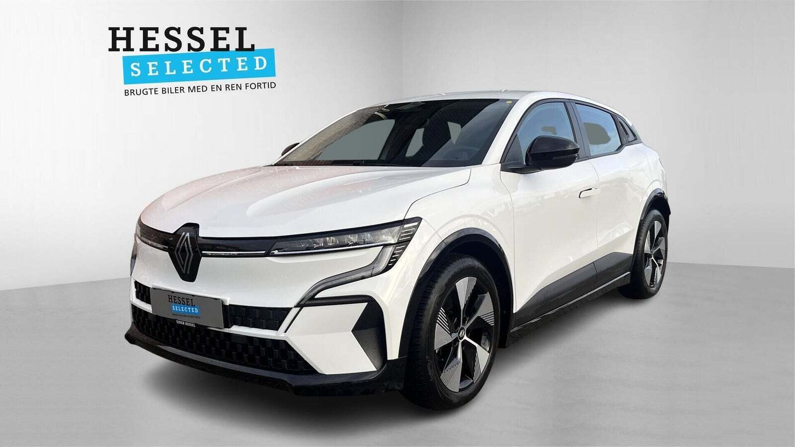 Hvid Renault Megane E-Tech fra 2023