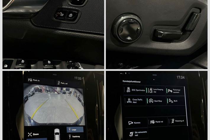 Sort Volvo V90 fra 2017