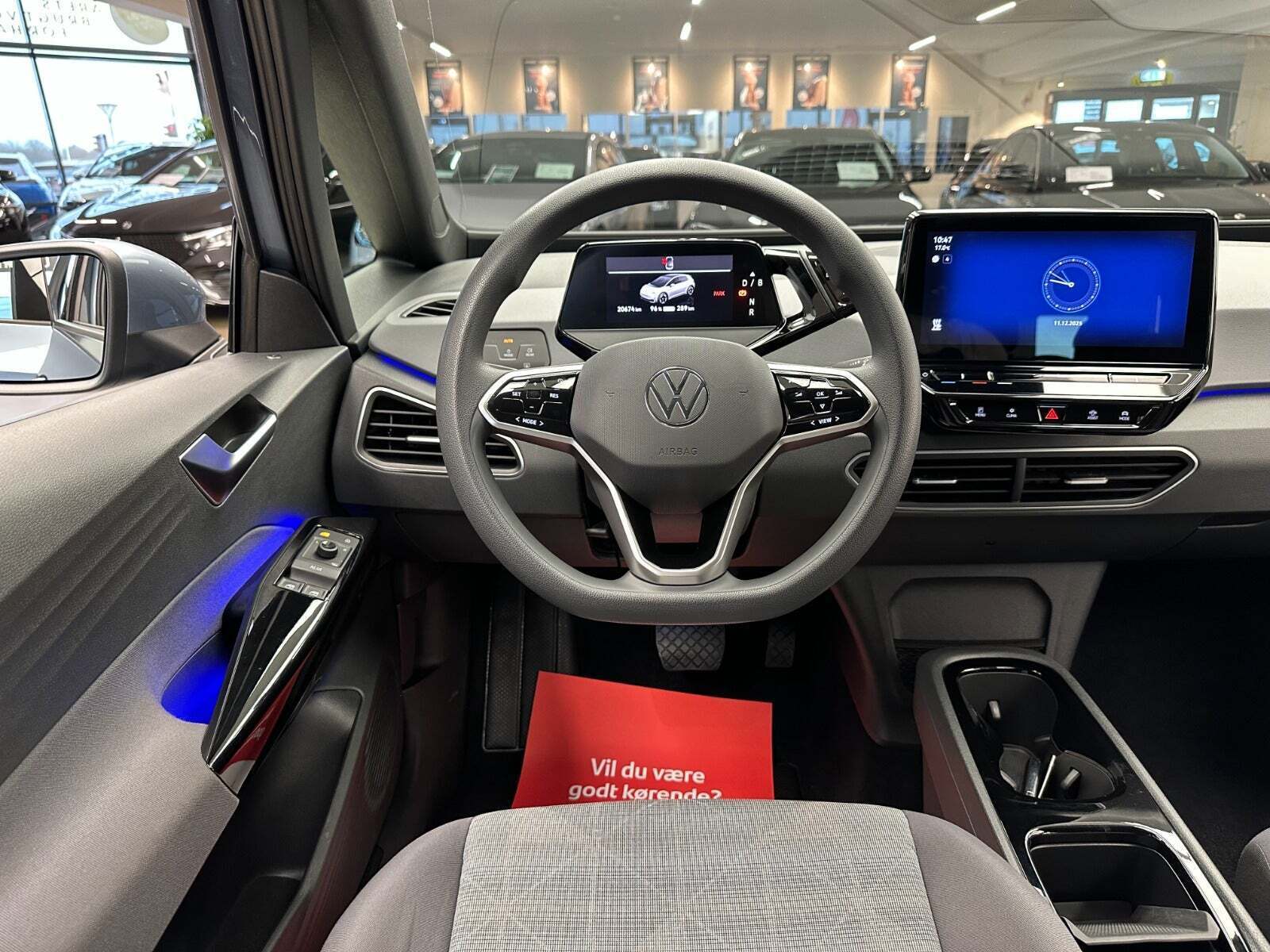 Grå VW ID.3 fra 2021
