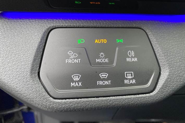 Blå VW ID.4 fra 2025