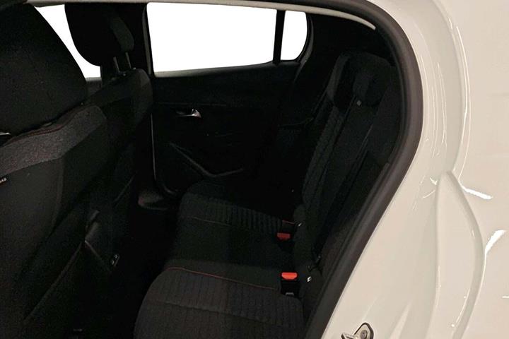 Hvid Peugeot e-208 fra 2022