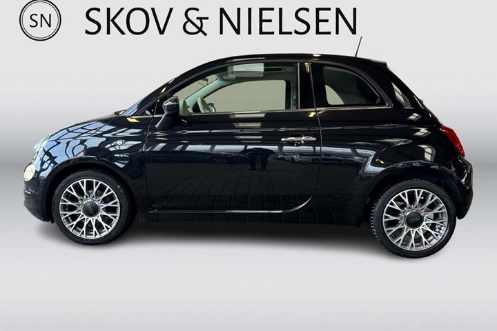 Sort Fiat 500 fra 2018