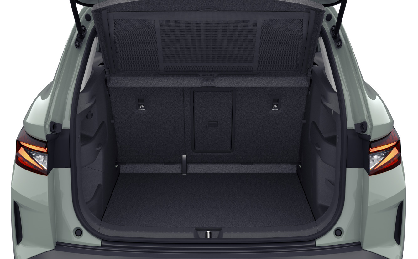 Grøn Skoda Elroq fra 2026