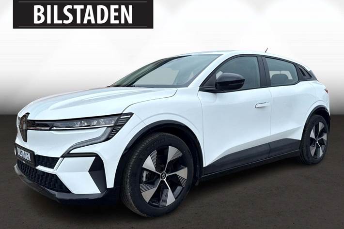 Hvid Renault Megane E-Tech fra 2022 set udefra