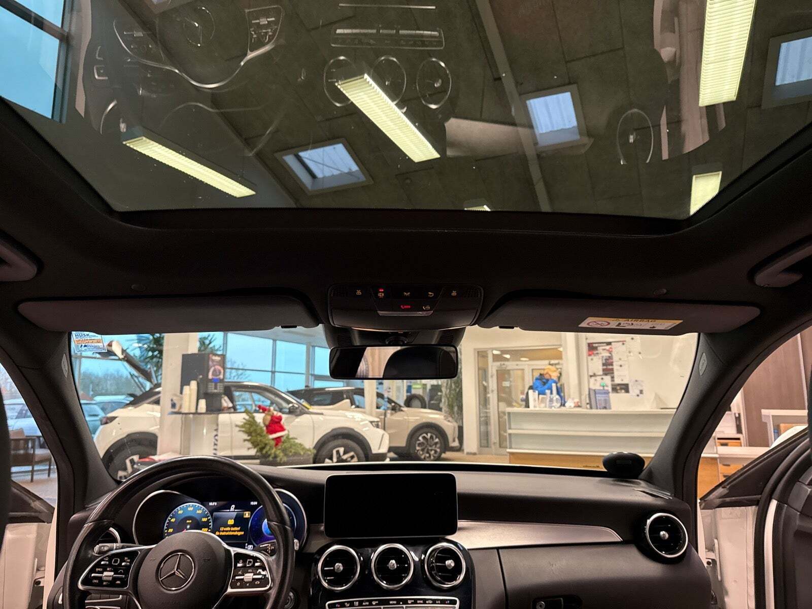 Hvid Mercedes C220 d fra 2019