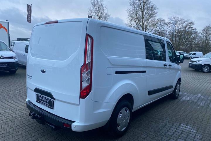 Hvid Ford Transit Custom 300 L2 fra 2023