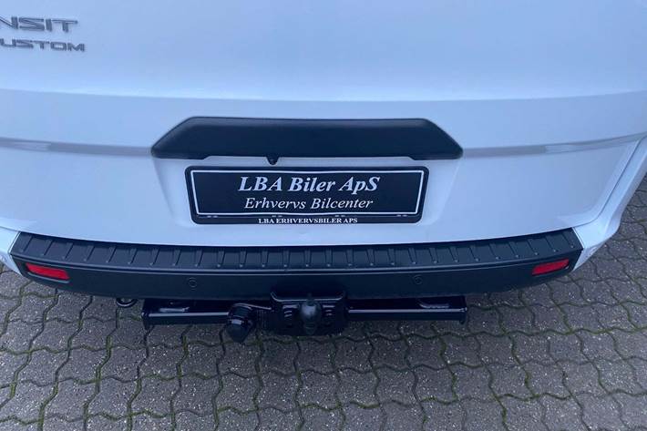 Hvid Ford Transit Custom 300L fra 2023