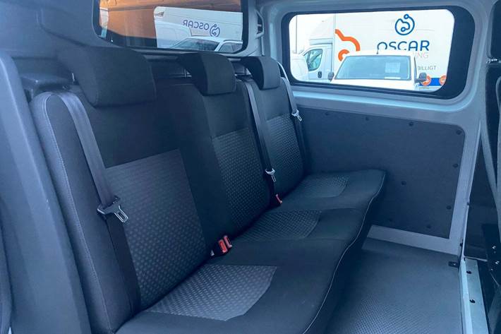 Hvid Ford Transit Custom 300L fra 2023