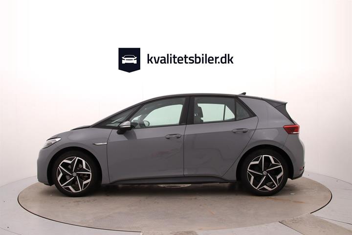 Grå VW ID.3 fra 2021