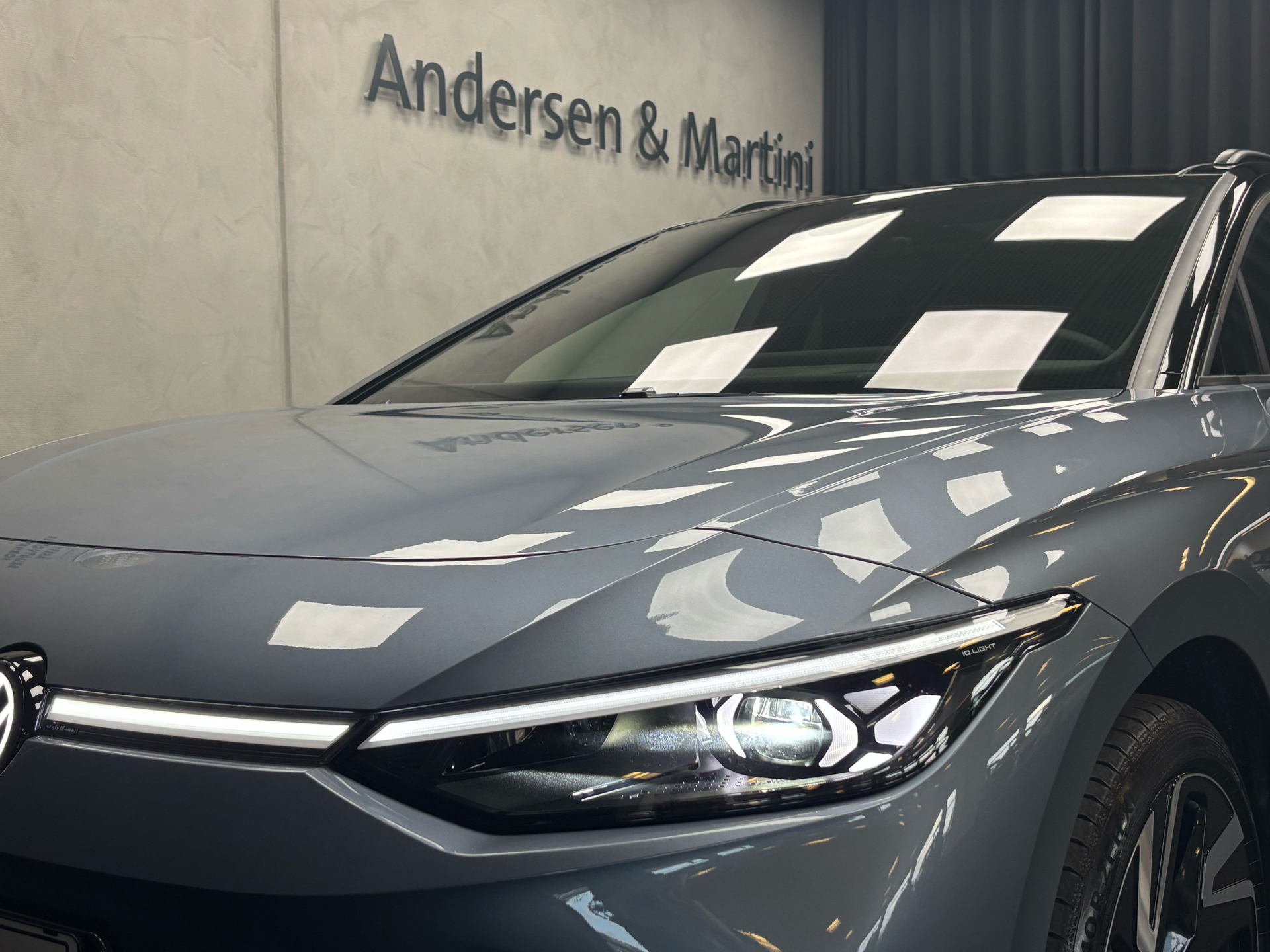 Blå VW ID.7 fra 2025