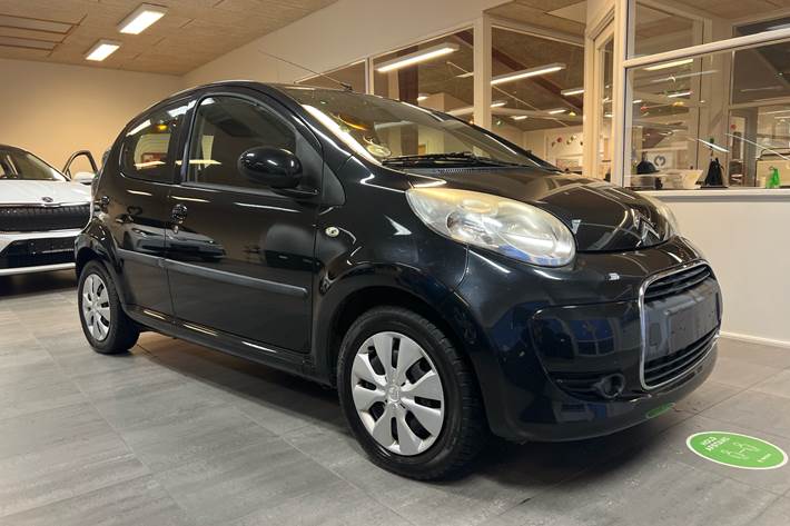 Sort Citroën C1 fra 2009 set udefra