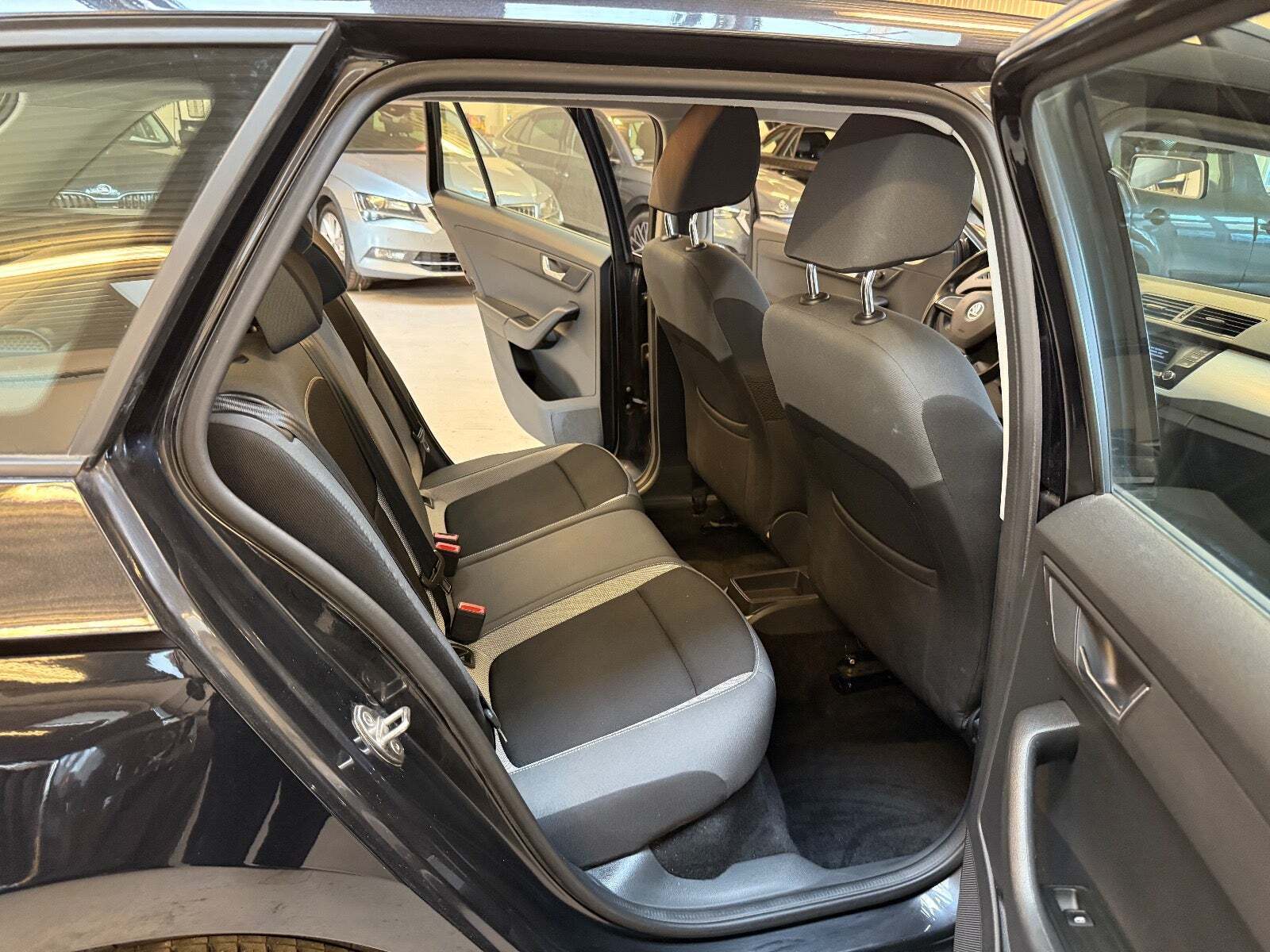Sort Skoda Fabia fra 2018