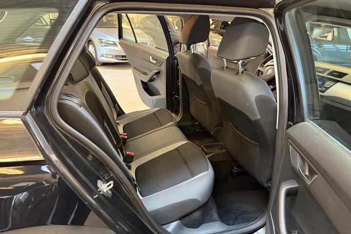 Sort Skoda Fabia fra 2018