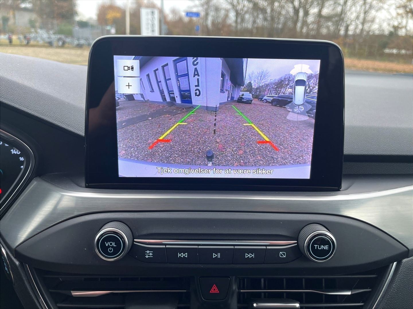 Sølv Ford Focus fra 2020