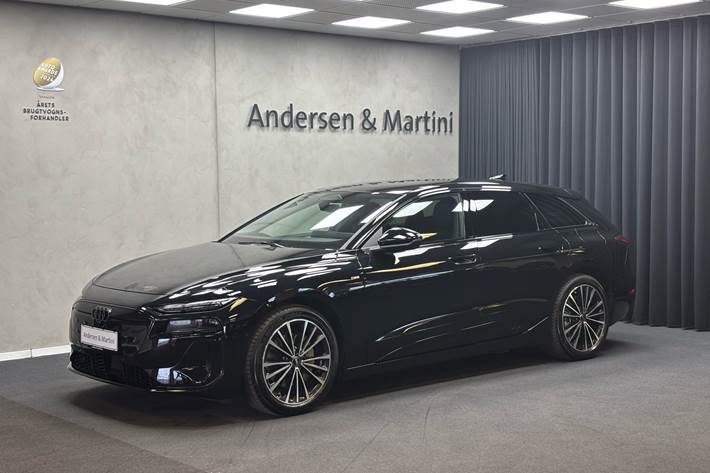 Sort Audi A6 fra 2025