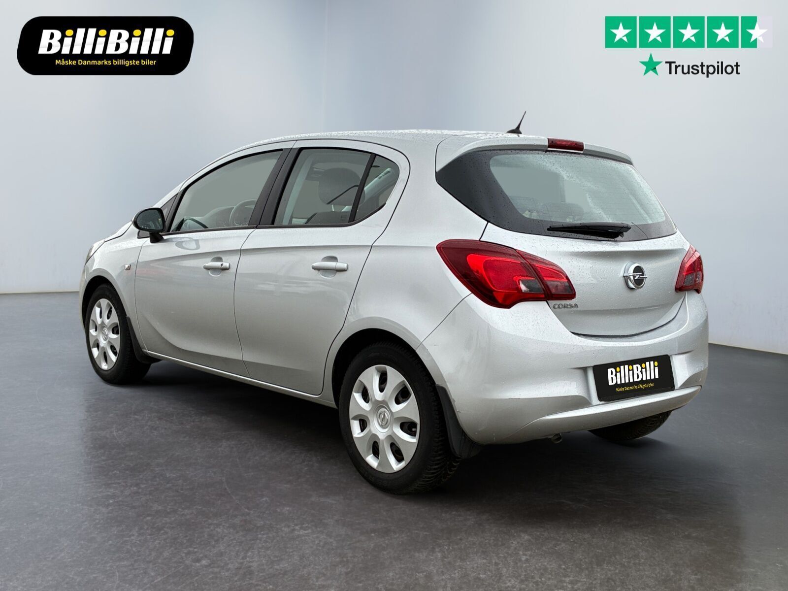 Sølv Opel Corsa fra 2018