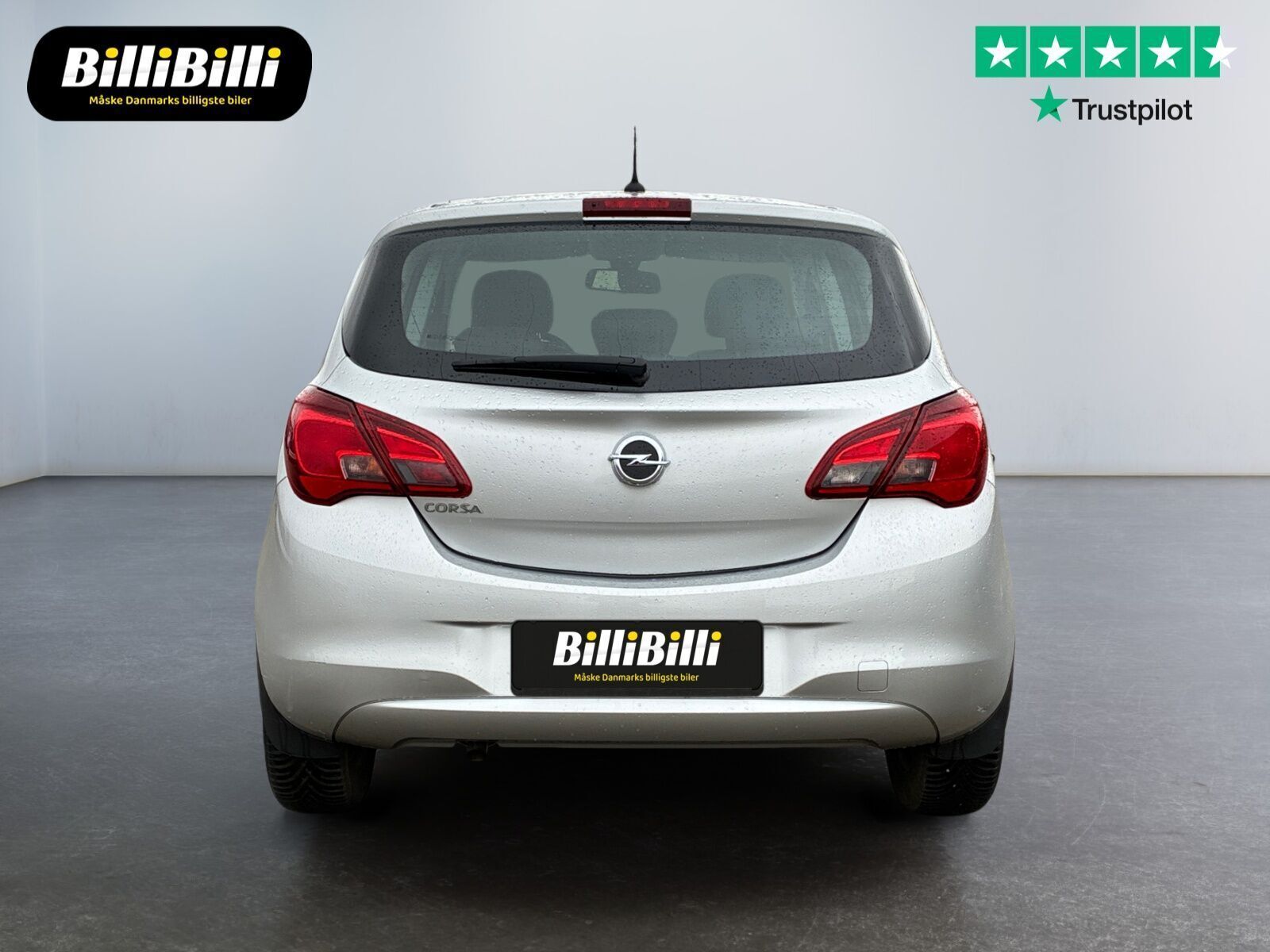 Sølv Opel Corsa fra 2018