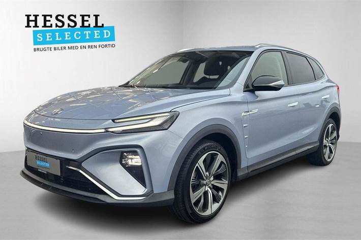 Blå MG Marvel R fra 2022 set udefra