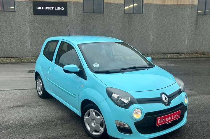 Blå Renault Twingo fra 2013