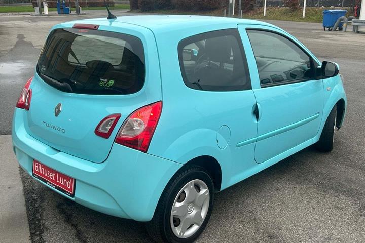 Blå Renault Twingo fra 2013