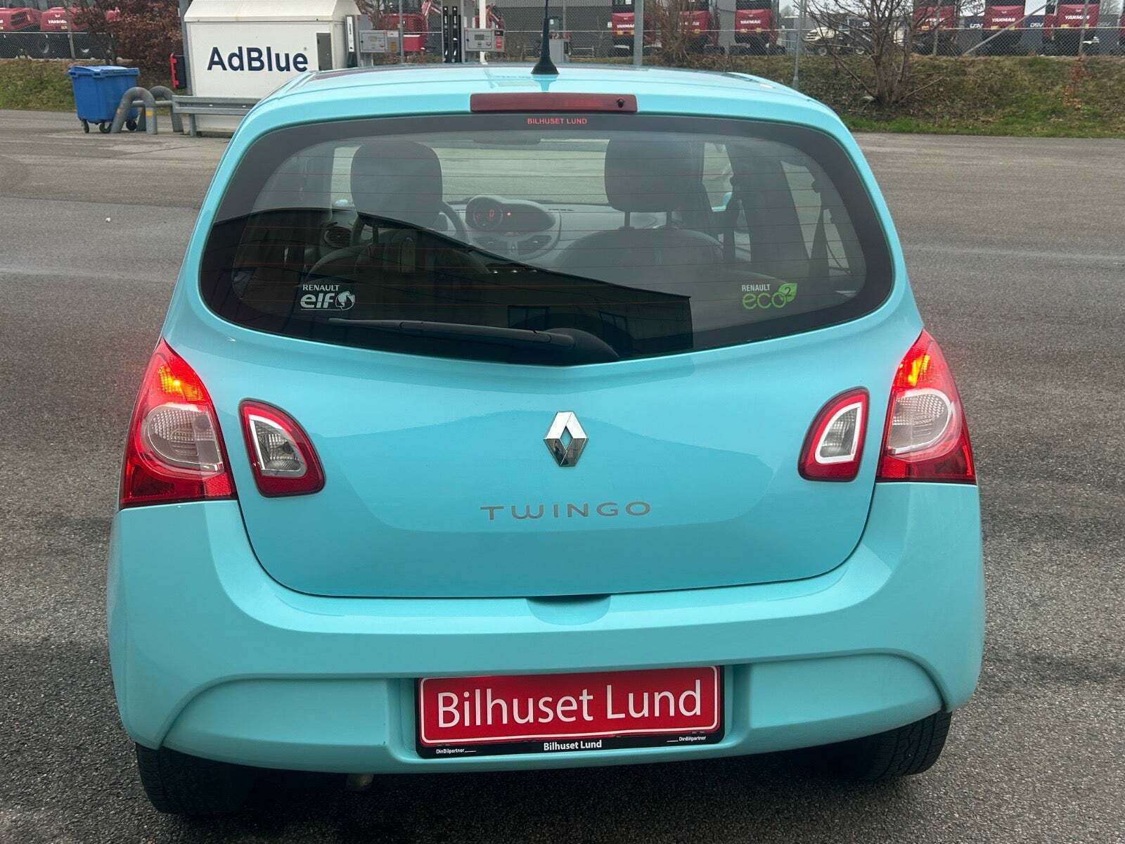 Blå Renault Twingo fra 2013
