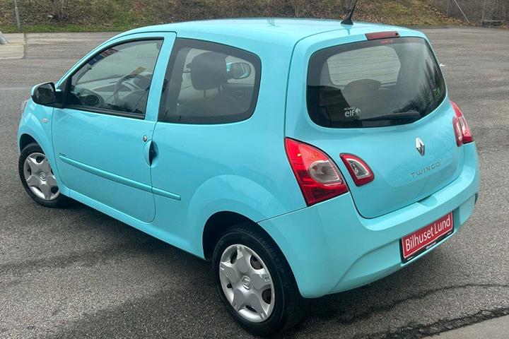 Blå Renault Twingo fra 2013