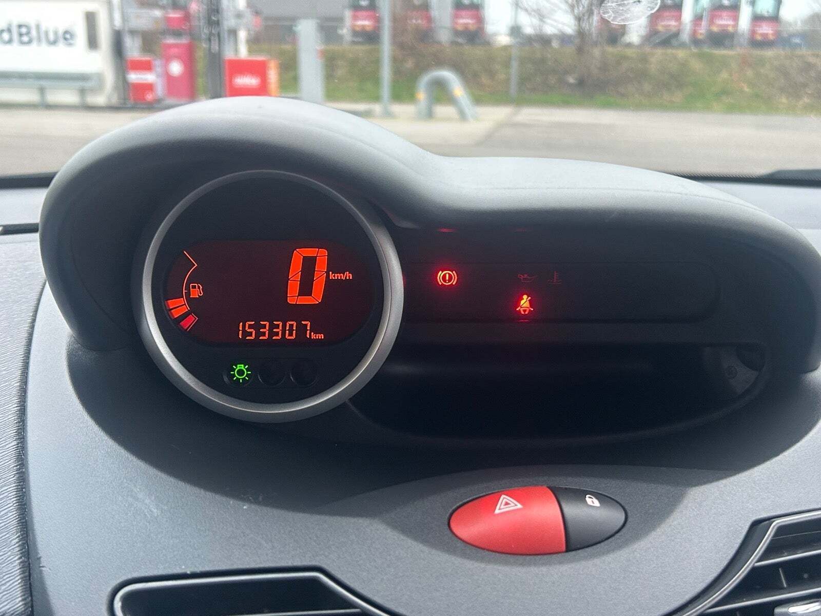 Blå Renault Twingo fra 2013