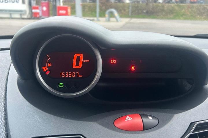 Blå Renault Twingo fra 2013
