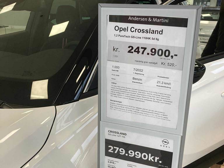 Opel Crossland 1,2 PT 110 SUV