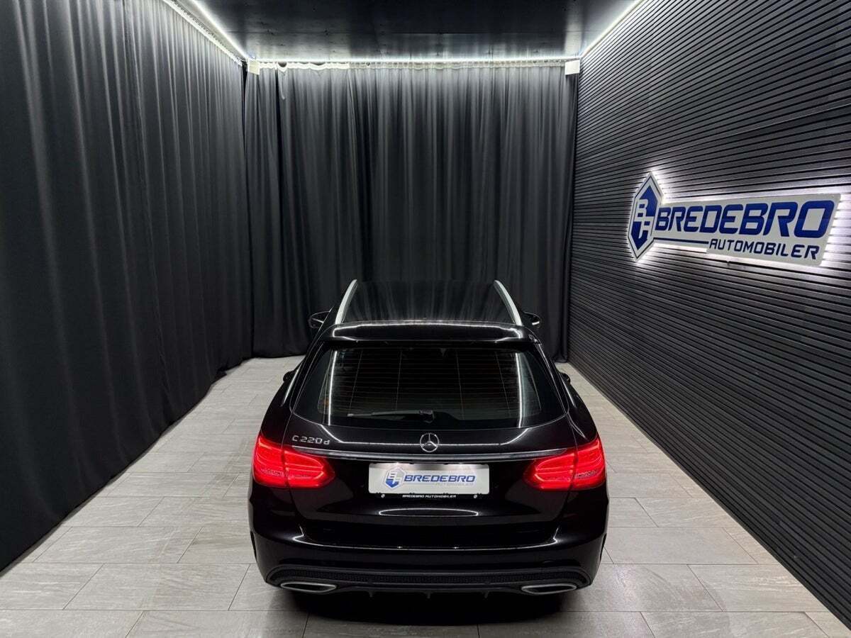 Mercedes C220 d 2,2 AMG Line stc. aut.