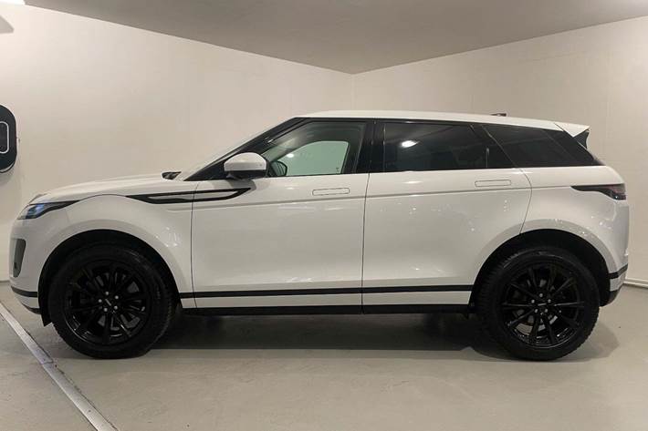 Hvid Land Rover Range Rover evoque fra 2020