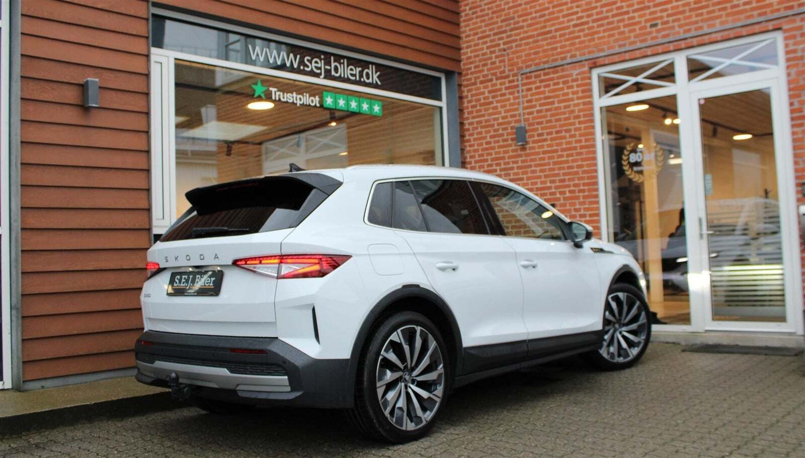 Hvid Skoda Elroq fra 2025