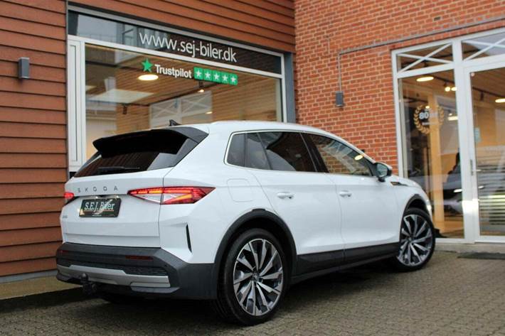 Hvid Skoda Elroq fra 2025