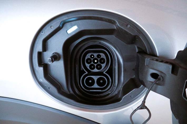 Grå Mini Cooper SE fra 2023