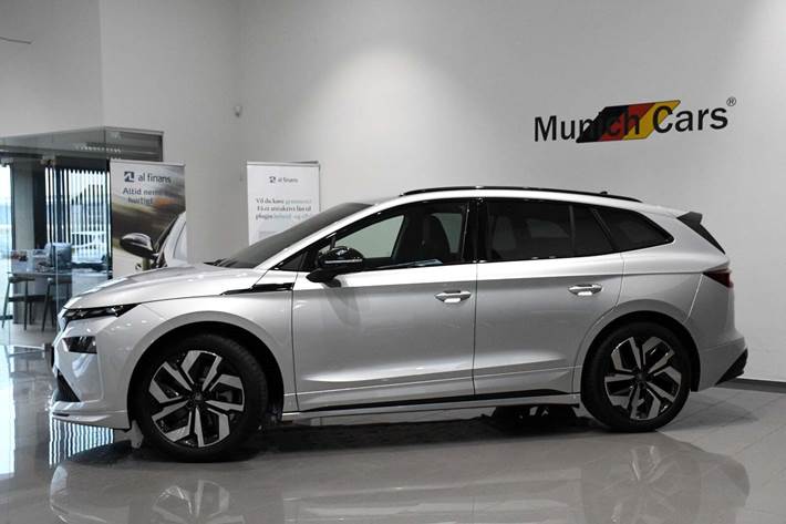 Sølv Skoda Enyaq fra 2026