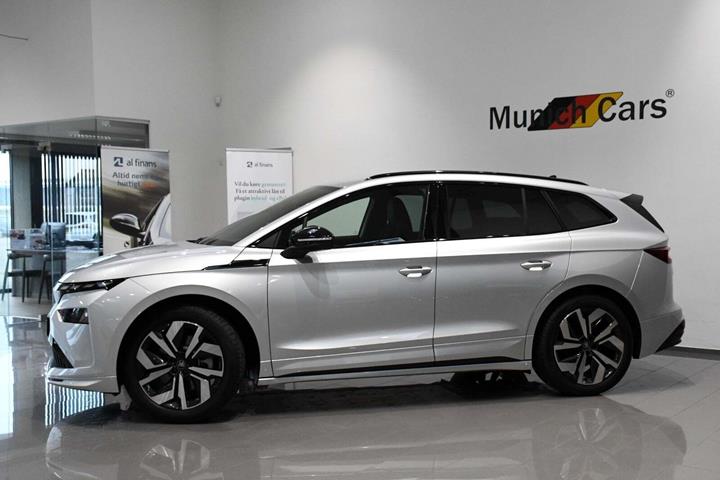 Sølv Skoda Enyaq fra 2026