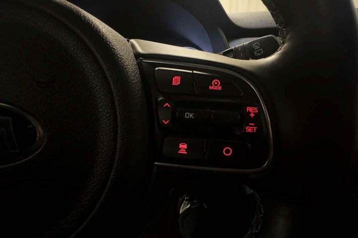 Grå Kia Niro fra 2019